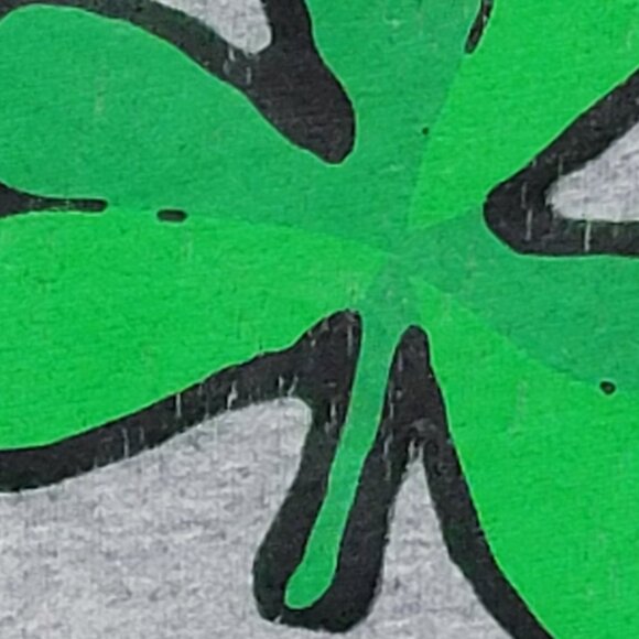 Life is Good Grey Short Sleeve Keep It Simple St. Patty's Crusher Tee M - Picture 10 of 11